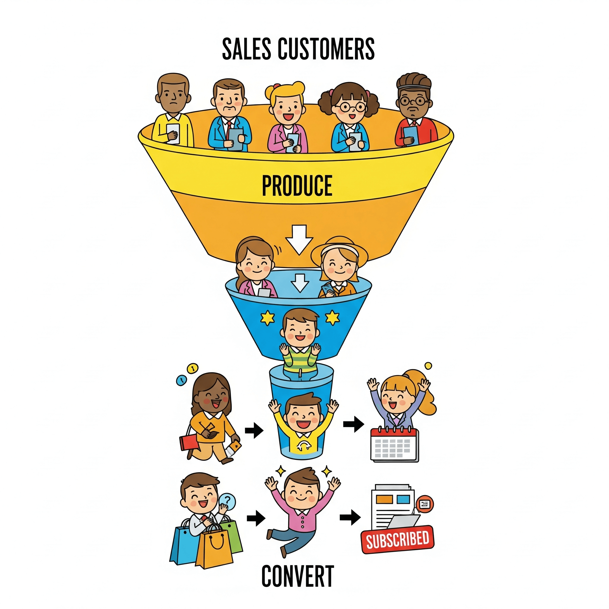 🧲 How Funnels Turn Cold Traffic into Customers (Without Being Pushy)