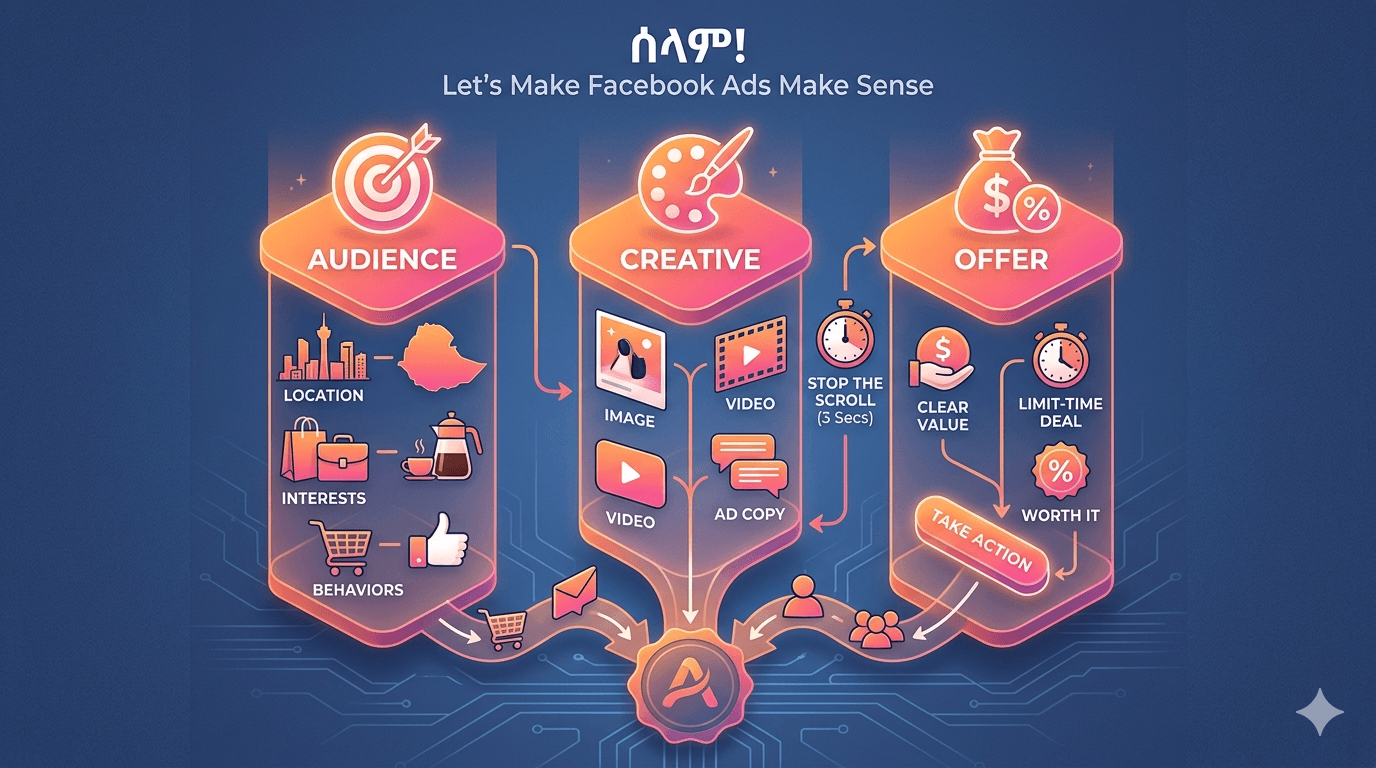 How Facebook Ads Work in Ethiopia: A Simple Breakdown for Business Owners